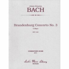 Bach -- Brandenburg Conceto No. 3 in G Major for String Orchestra