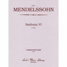 Mendelssohn -- Sinfonia No. 6 in E-Flat Major for String Orchestra