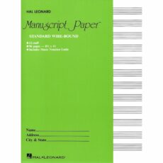 Standard Wire-Bound Manuscript Paper