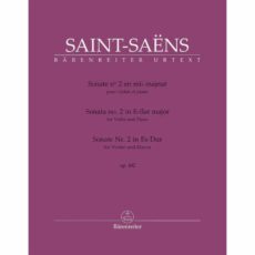 Saint-Saens -- Sonata No. 2 in E-flat Major, Op. 102 for Violin and Piano