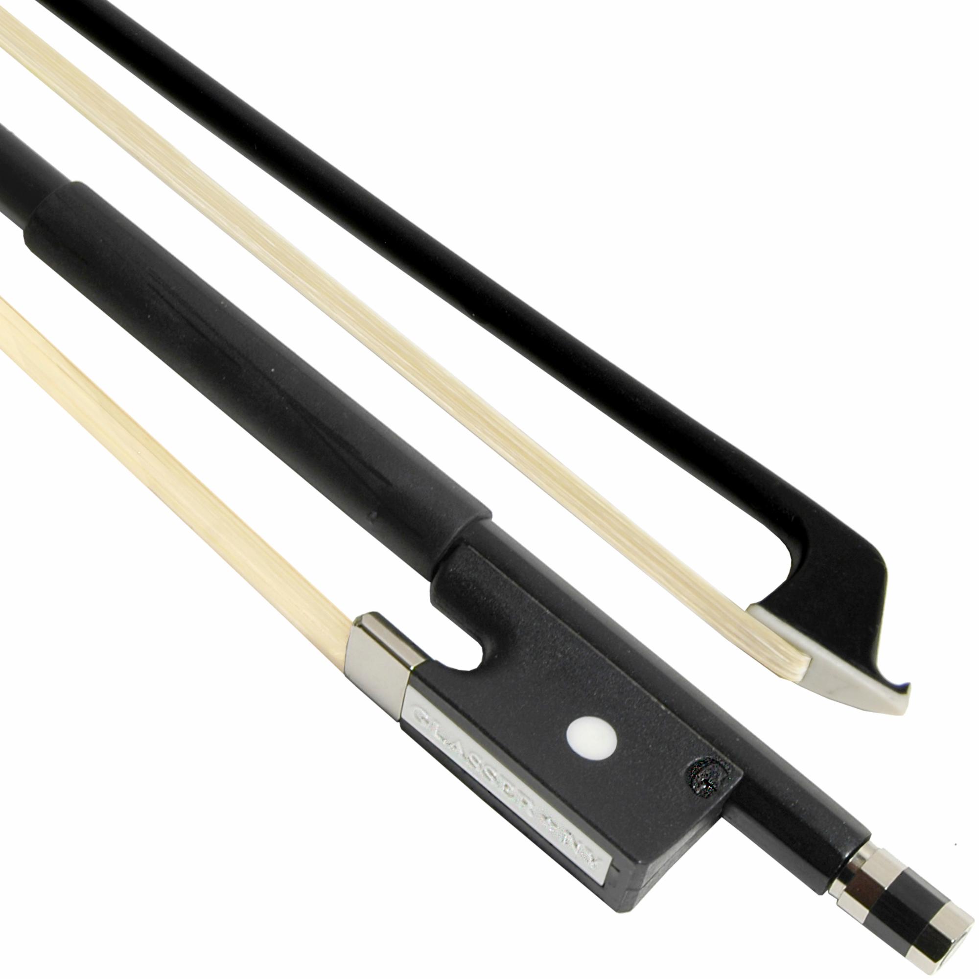 Glasser Plastic Grip Round Fiberglass Violin Bow - Image 2