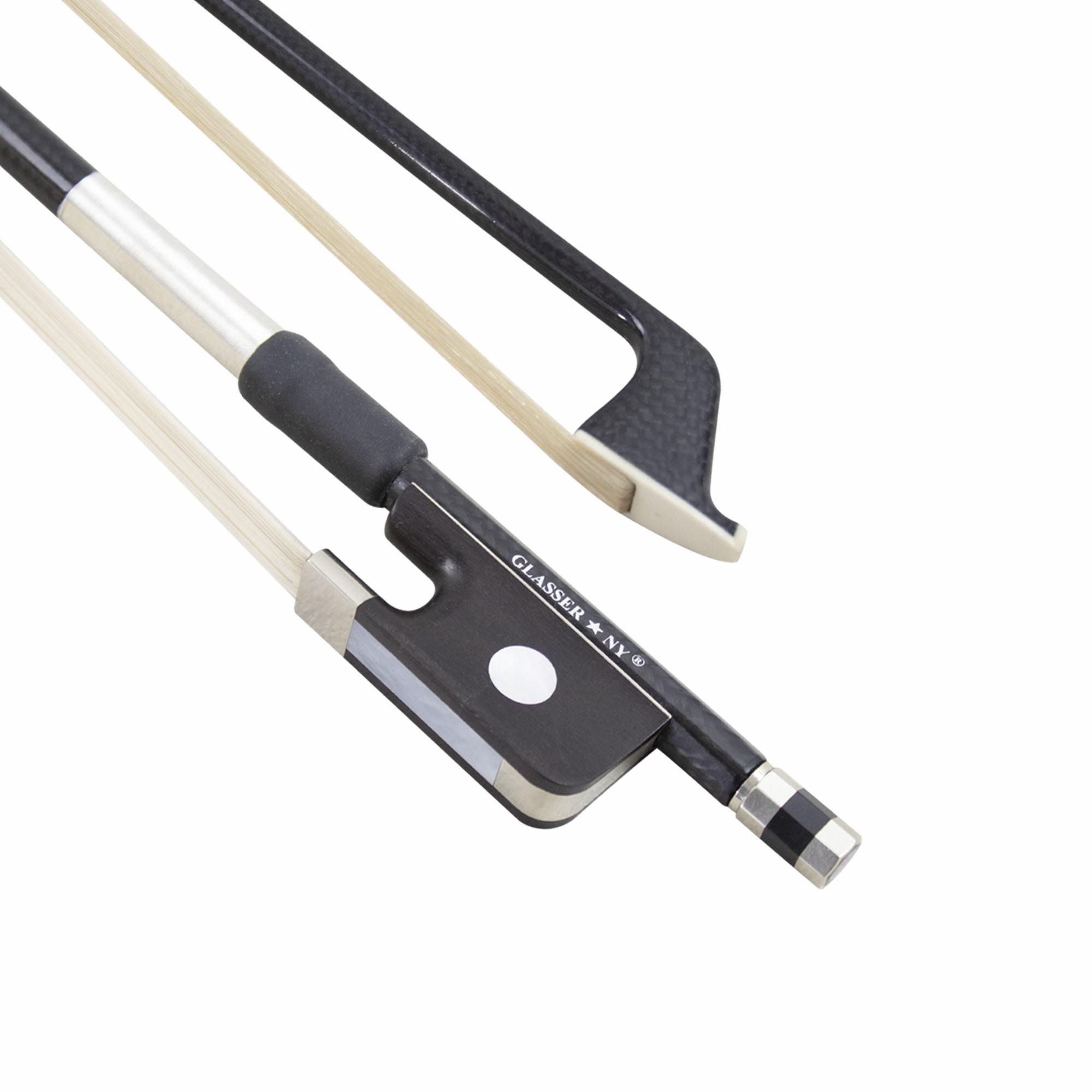 Glasser Braided Carbon Fiber Cello Bow - Image 2