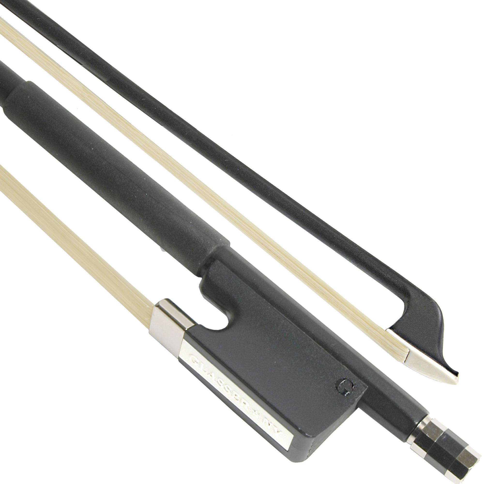 Glasser Plastic Grip Round Fiberglass Cello Bow - Image 2