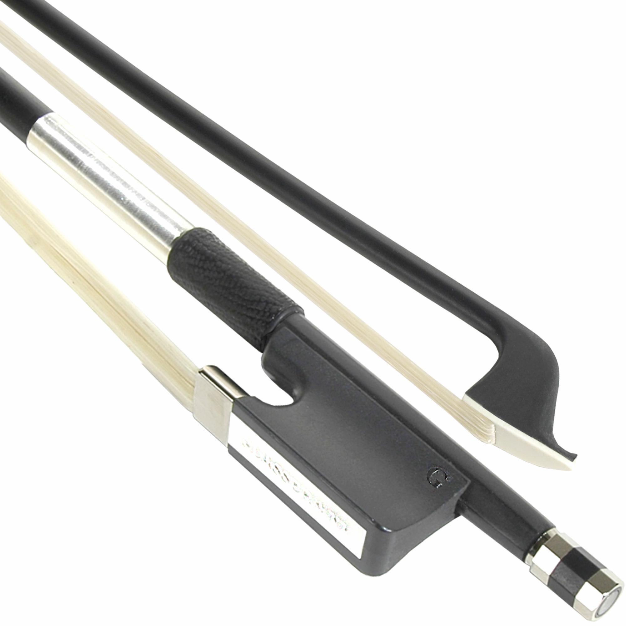 Glasser Wire Grip Round Fiberglass Cello Bow - Image 2
