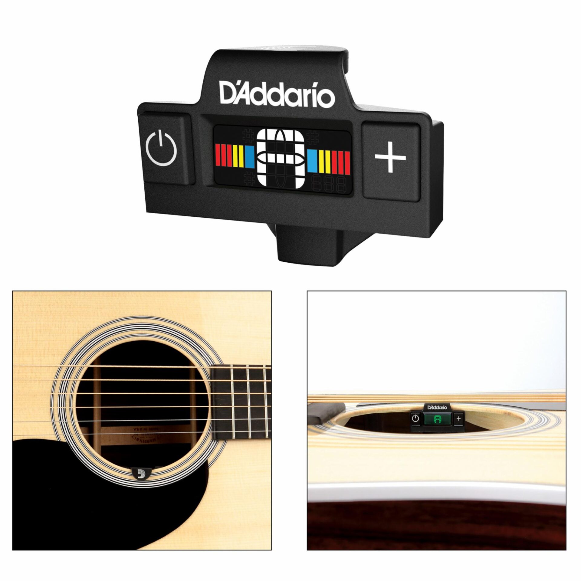 D'Addario Micro Soundhole Tuner