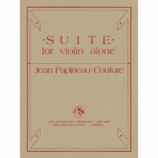 Papineau-Couture -- Suite for Violin Alone