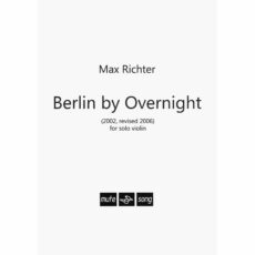 Richter -- Berlin by Overnight for Solo Violin