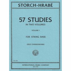 Storch & Hrabe -- 57 Studies, Vols. I-II for Bass