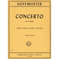 Hoffmeister -- Concerto in D Major for Viola and Piano