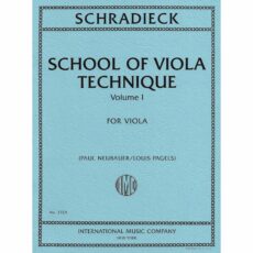 Schradieck -- School of Viola Technique, Vols. I-III