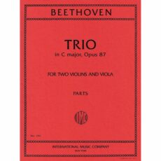 Beethoven -- Trio in C Major, Op. 87 for Two Violins and Viola