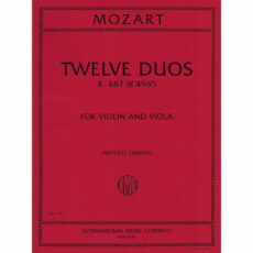 Mozart -- Twelve Duos, K. 487 for Violin and Viola