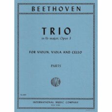 Beethoven -- Trio in E-flat Major, Op. 3 for Violin, Viola, and Cello