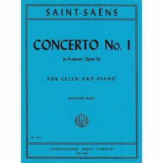 Saint-Saens -- Concerto No. 1 in A Minor, Op. 33 for Cello and Piano