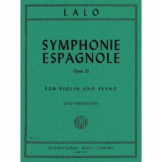 Lalo -- Symphonie Espagnole, Op. 21 for Violin and Piano