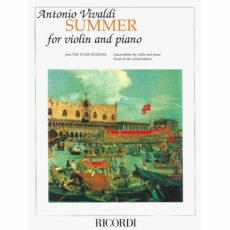 Vivaldi -- Summer from The Four Seasons for Violin and Piano