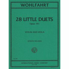 R. Wohlfahrt -- 28 Little Duets, Op. 191 for Violin and Viola