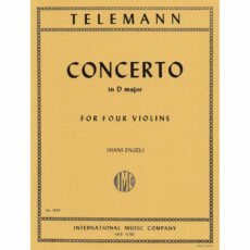 Telemann -- Concerto in D Major for Four Violins