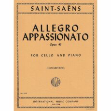 Saint-Saens -- Allegro Appassionato, Op. 43 for Cello and Piano