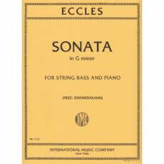 Eccles -- Sonata in G Minor for Bass and Piano