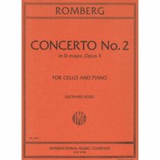 Romberg -- Concerto No. 2 in D Major, Op. 3 for Cello and Piano