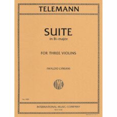 Telemann -- Suite in B-Flat Major for Three Violins