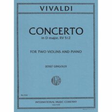 Vivaldi -- Concerto in D Major, RV 512 for Two Violins and Piano