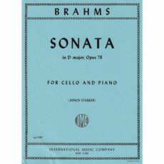 Brahms -- Sonata in D Major, Op. 78 for Cello and Piano