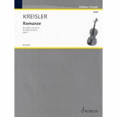 Kreisler -- Romance, Op. 4 for Violin and Piano