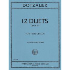 Dotzauer -- 12 Duets, Op. 63 for Two Cellos