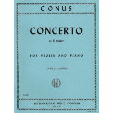 Concerto in E Minor for Violin and Piano