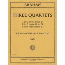 Brahms -- Three Quartets, Opp. 51 & 67
