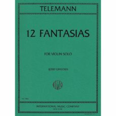 Telemann -- 12 Fantasias for Solo Violin