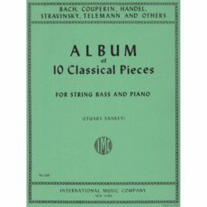 Album of 10 Classical Pieces for Bass and Piano