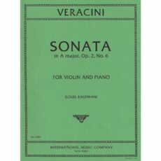 Veracini -- Sonata in A Major, Op. 2, No. 6 for Violin and Piano