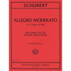 Schubert -- Allegro Moderato in C Major, D. 968 for Three Cellos