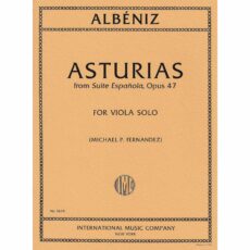 Albeniz -- Asturias, from Suite Espanola, Op. 47 for Solo Viola