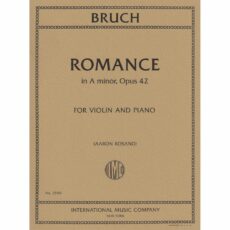 Bruch -- Romance in A Minor, Op. 42 for Violin and Piano