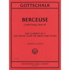 Gottschalk -- Berceuse, Op. 47 for Violin and Piano