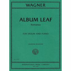 Wagner -- Album Leaf for Violin and Piano