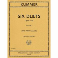 Kummer -- Six Duets, Op. 156, Volume I-II for Two Cellos