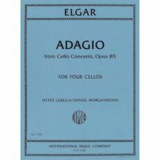 Elgar -- Adagio, from Cello Concerto, Op. 85 for Four Cellos
