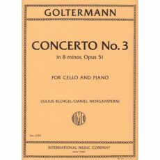 Goltermann -- Concerto No. 3 in B Minor, Op. 51 for Cello and Piano