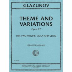Glazunov -- Theme and Variations, Op. 97 for String Quartet