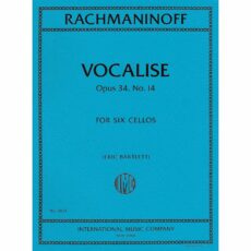 Rachmaninoff -- Vocalise, Op. 34, No. 14 for Six Cellos