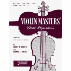 Violin Masters' Duet Repertoire