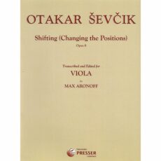 Sevcik -- Shifting (Changing the Positions), Op. 8 for Viola