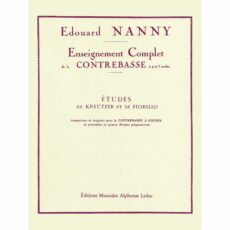 Nanny -- Etudes of Kreutzer and Fiorillo for Bass