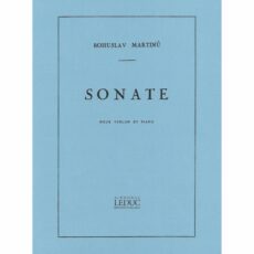 Martinu -- Sonata for Violin and Piano
