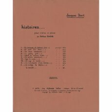 Ibert -- La meneuse de tortues d'or, from Histoires for Violin and Piano